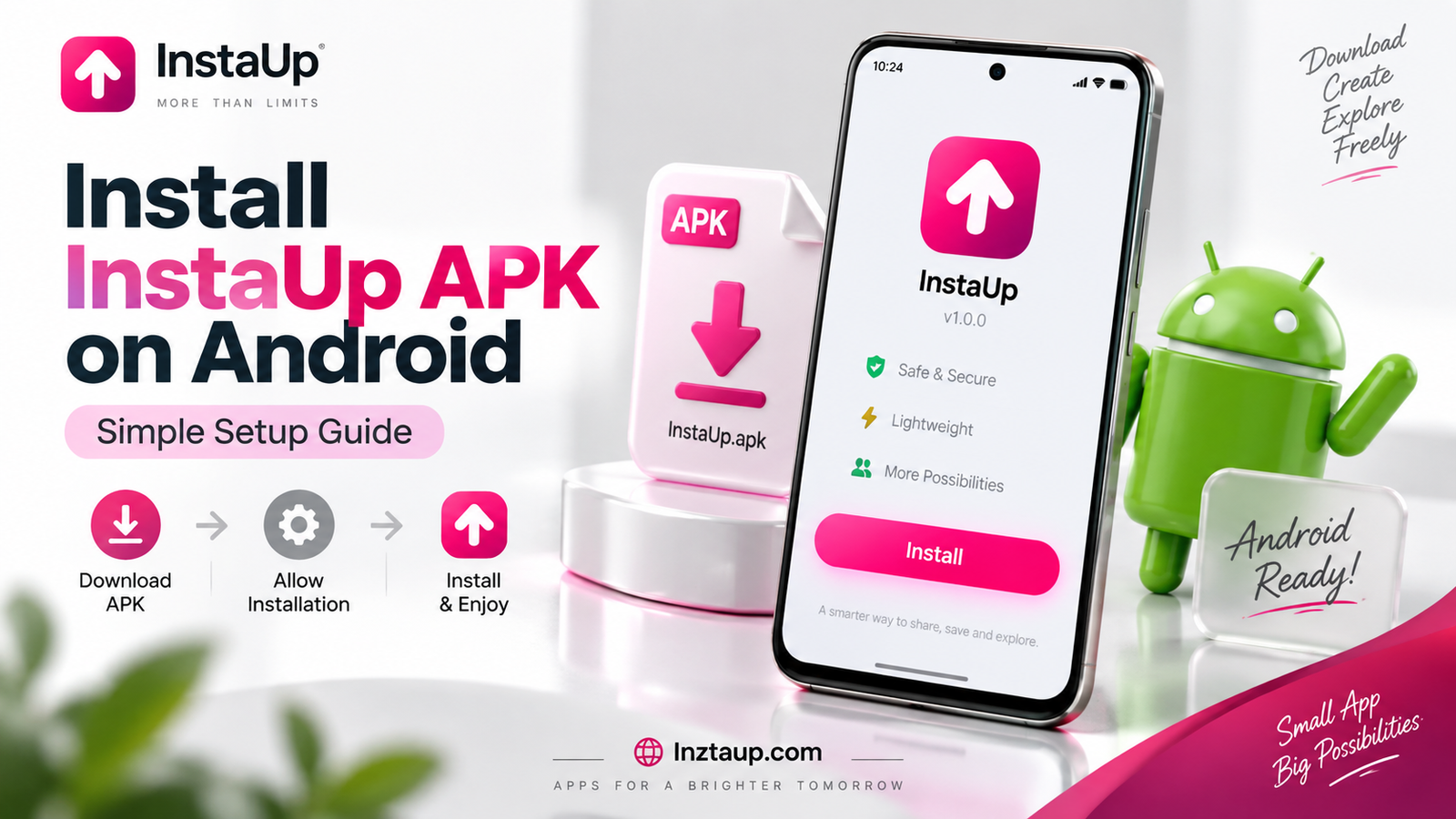 Install InstaUp APK