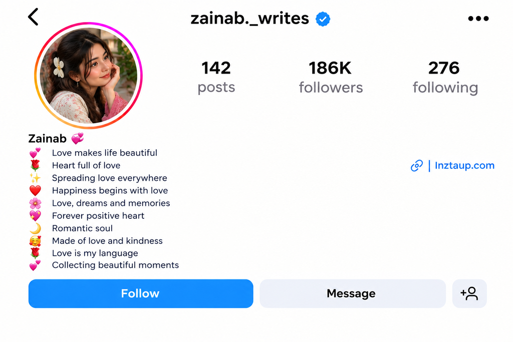 Love Instagram Bio For Girls