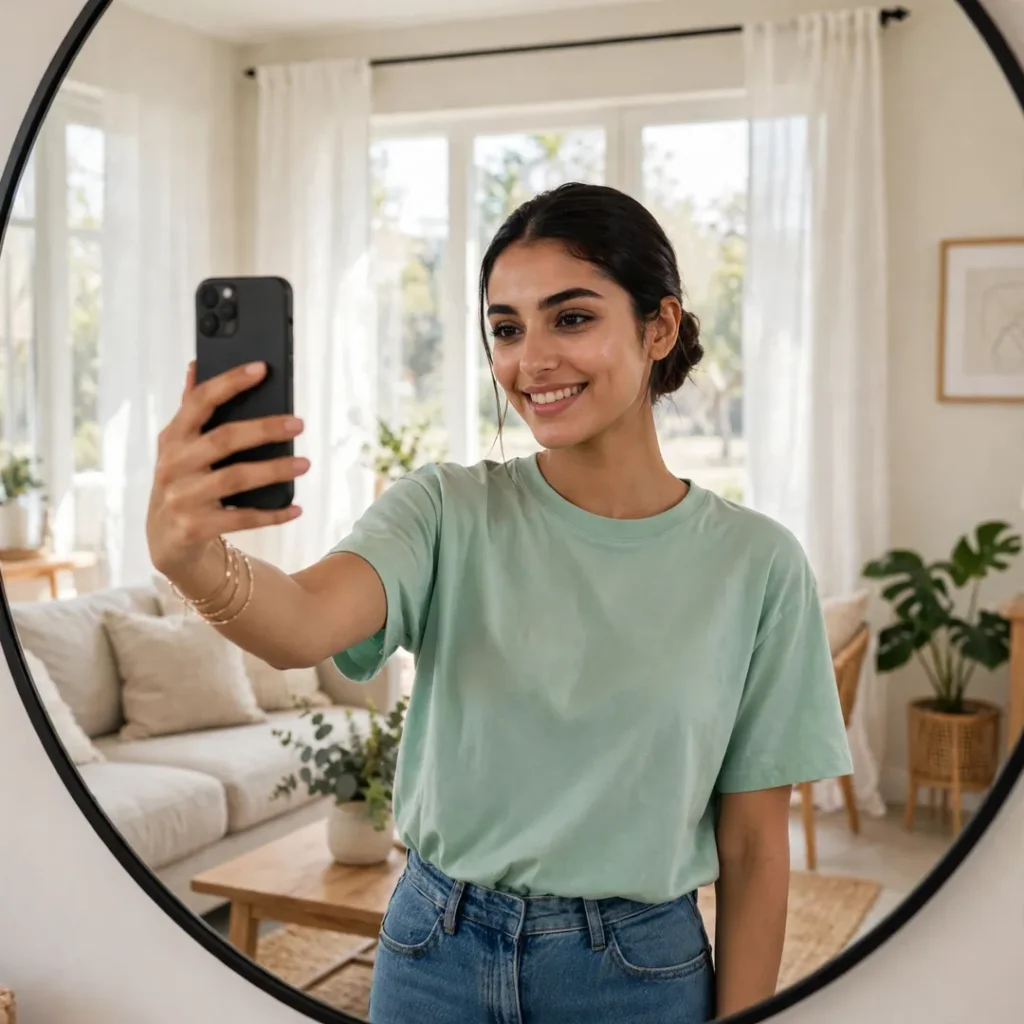 Insta DP for Girls 2026 | Cute, Attitude, Hidden Face & Aesthetic DPs 83 media generation mirror selfie dp 10 0 53de9fe8 d82c 4ee2 84a3 1136a19a7516