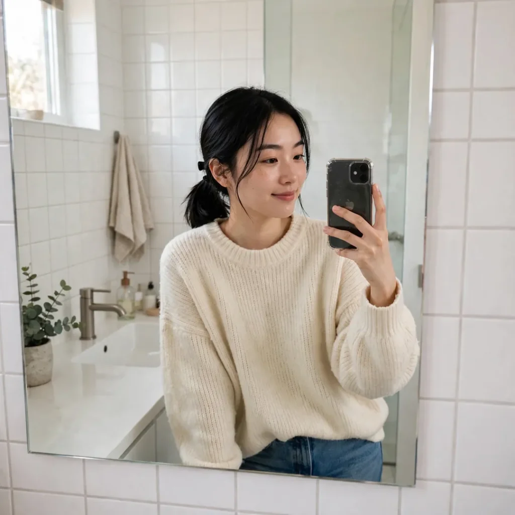 Insta DP for Girls 2026 | Cute, Attitude, Hidden Face & Aesthetic DPs 90 media generation mirror selfie dp 2 0 9dee0a10 d6c1 413b 8678 287e6d399f09