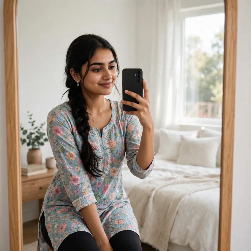 Insta DP for Girls 2026 | Cute, Attitude, Hidden Face & Aesthetic DPs 95 media generation mirror selfie dp 7 0 1c4fb3e1 6397 45f1 afce 8a71e0230500