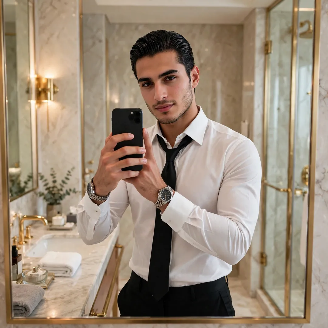 Insta DP for Boys 2026 | Attitude, Stylish & HD DPs 134 Mirror Selfie Insta DP for Boys